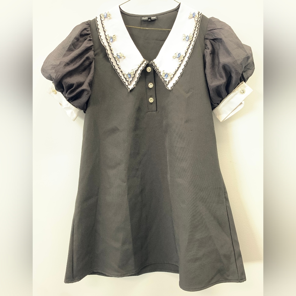 Sister Jane Polina Collar Mini Dress - Picture 6 of 10